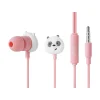 Auricolari Panda Di We Bare Bears Rosa