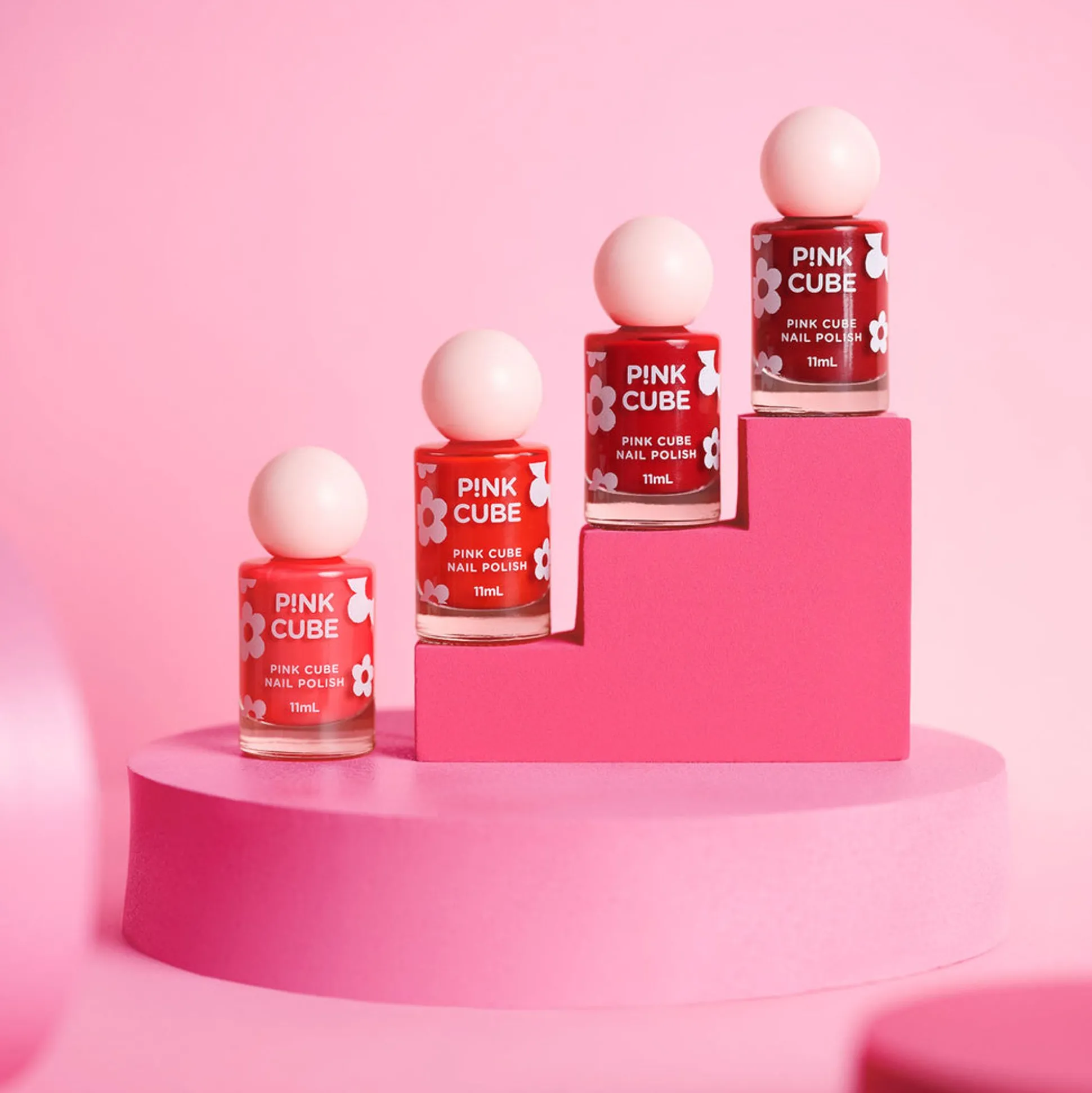 Nail Polish - Pink Cube (08 Fuchsia)
