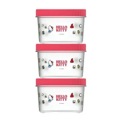 Porta Pranzo Sanrio - Hello Kitty (3Pz)