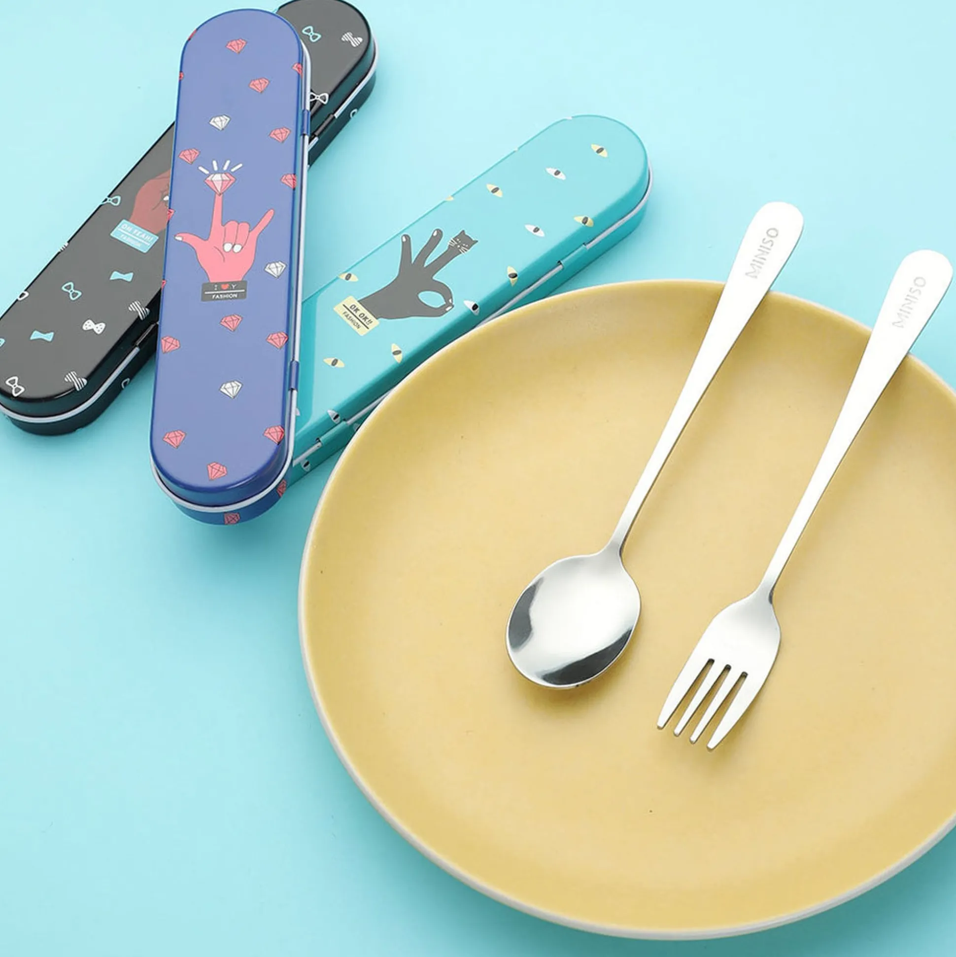 Set Posate Custodia (1 Pz)