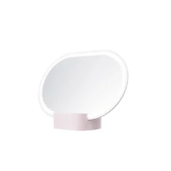 Specchio Rosa Led Da Tavola