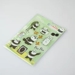 Stickers Con Brillantini Panda - We Bare Bears